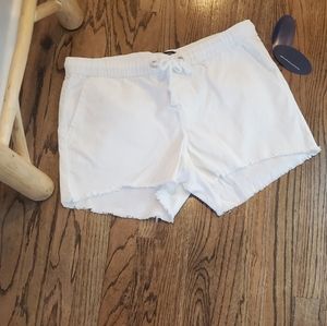 NWT, White Pull On Shorts